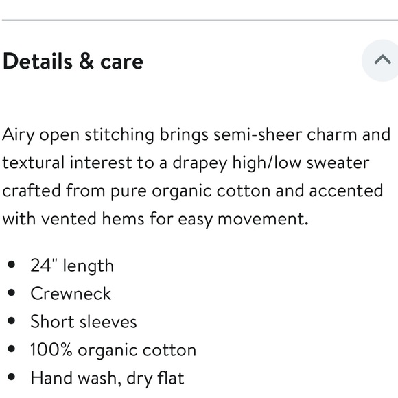 Eileen Fisher Open Stitch Organic Cotton Oversized Semi-Sheer Sweater Size XL - Picture 4 of 13